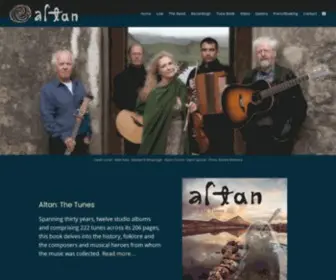 Altan.ie(The official site) Screenshot