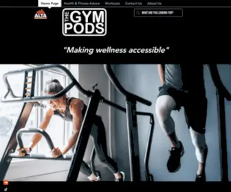 Altaperformance.biz(The Gym Pods) Screenshot