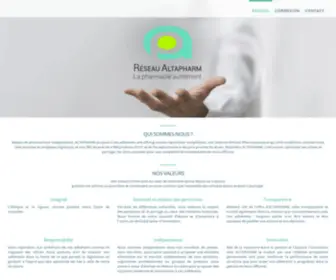 Altapharm.net(Réseau) Screenshot