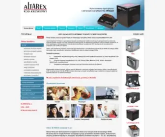 Altarex.com.pl(Weryfikatory i skanery kodów kreskowych) Screenshot
