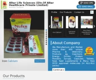 Altarlifesciences.com(Altar Life Sciences) Screenshot