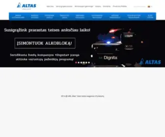 Altas.lt(Apsaugos sistemos) Screenshot