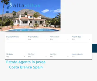 Altavillas.com(Property and Villas for sale Javea) Screenshot