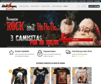 Altavoltagemcamisetas.com.br(Camisetas de Rock e Heavy Metal) Screenshot