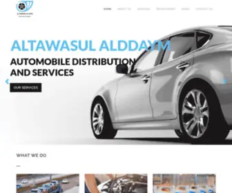 Altawasul-Alddaym.com(Automobile Company) Screenshot