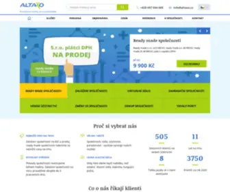 Altaxo.cz(★ Zakládání a prodej ready made společností) Screenshot