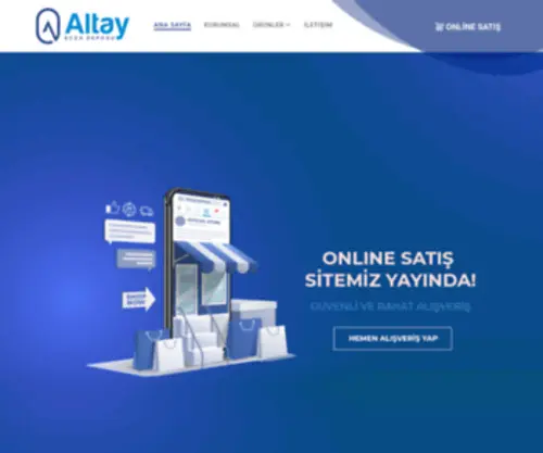 Altayeczadeposu.com(Altay Ecza Deposu) Screenshot