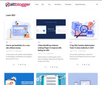 Altblogger.net(Blogging Tips for Beginners) Screenshot