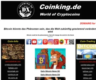 Altcoinking.com(Dit domein kan te koop zijn) Screenshot