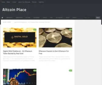 Altcoinplace.co(Altcoin Place) Screenshot