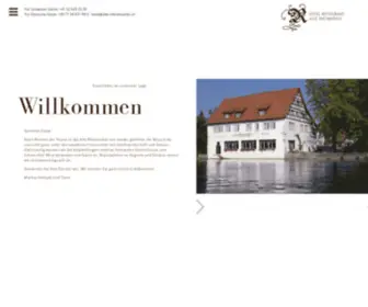 Alte-Rheinmuehle.ch(Rheinmühle) Screenshot