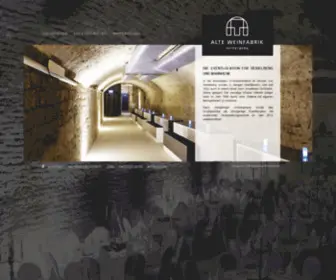 Alte-Weinfabrik.de(Alte Weinfabrik) Screenshot