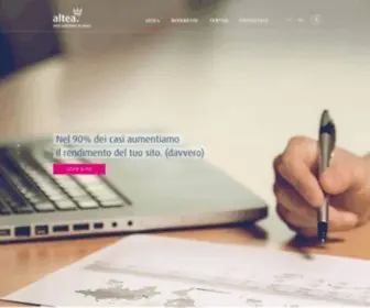 Altea.it(Web Agency a Bolzano) Screenshot