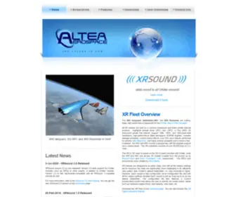 Alteaaerospace.com(Altea Aerospace) Screenshot