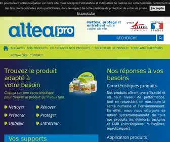 Alteapro.com(Innovation et chimie des traitements) Screenshot