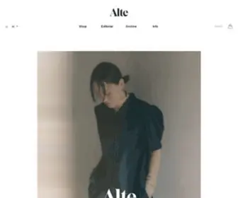 Altearchive.com(Alte official website) Screenshot