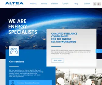 Altears.com(Altea Energy) Screenshot