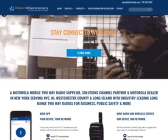 Altechradio.com(Motorola 2 Way Radios) Screenshot