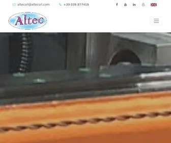 Altecsrl.com(Altec S.r.l) Screenshot