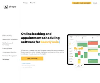 Alteg.io(Online Booking and Scheduling Software) Screenshot
