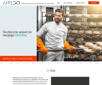 Altego-Agency.com(Agencja pracy tymczasowej) Screenshot