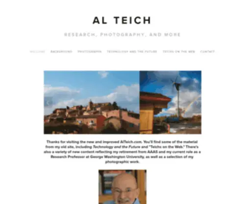 Alteich.com(Al Teich) Screenshot