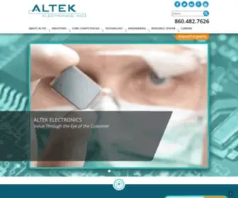 Altekelectronics.com(Altekelectronics) Screenshot