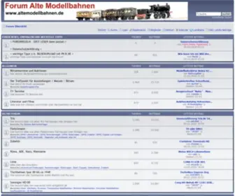 Altemodellbahnen.de(Alte-modellbahnen) Screenshot