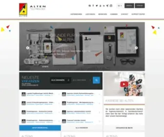 Alten-Technology.com(ALTEN Deutschland) Screenshot