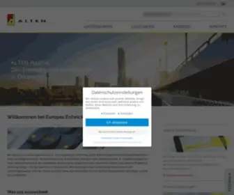 Alten.at(Einstieg und Jobs für Ingenieure und Techniker) Screenshot