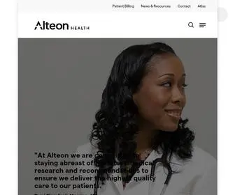 Alteonhealth.com(HomeAlteon Health) Screenshot