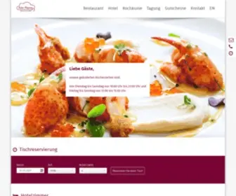 Altepfarrey.com(Restaurant & Hotel) Screenshot