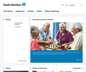 Alter-Dietikon.ch(AGZ Dietikon) Screenshot