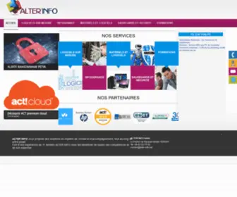 Alter-Info.net(Nous découvrir) Screenshot