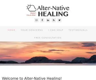 Alter-Nativehealing.com(Alter-Native Healing) Screenshot