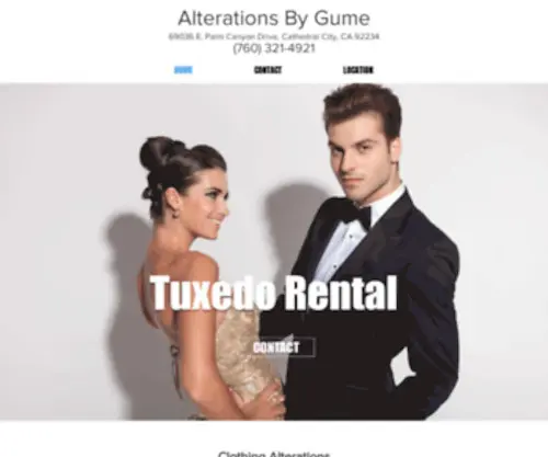 Alterationandtailoringbygume.com(Tailor) Screenshot