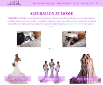 Alterationathome.com(ALTERATION AT HOME) Screenshot