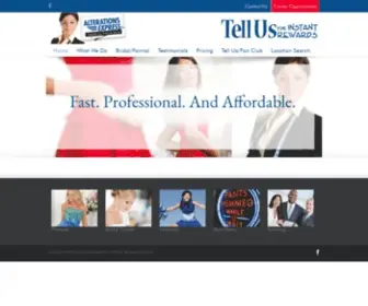Alterations-Express.com(Alterations Express) Screenshot