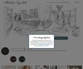 Alterationspecialists.com(Alteration Specialists) Screenshot