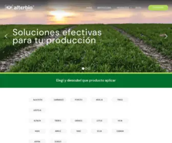 Alterbio.com.ar(Alterbio S.A) Screenshot