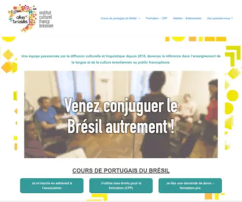 Alterbrasilis.com(Institut Franco) Screenshot