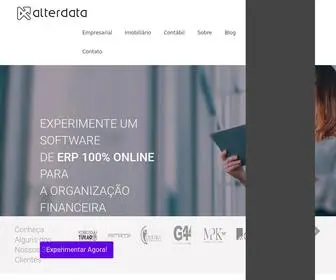 Alterdata.com.br(Soluções Empresariais e Contábeis) Screenshot