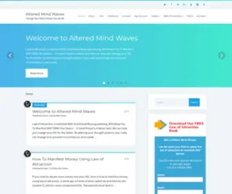 Alteredmindwaves.com(Altered Mind Waves) Screenshot