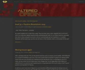 Alteredorigin.net(Altered Origin) Screenshot