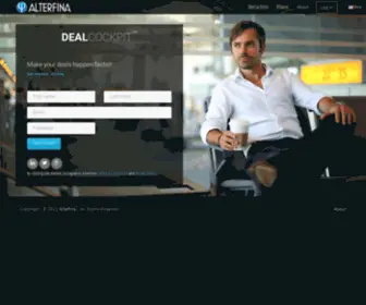 Alterfina.com(M&A) Screenshot