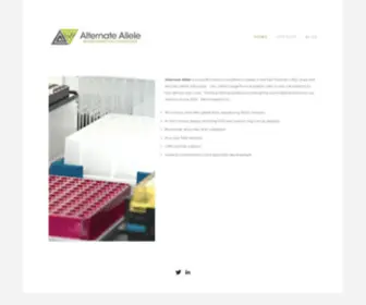 Alternateallele.com(Alternate Allele) Screenshot