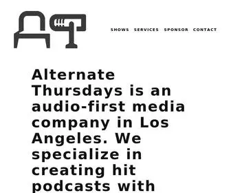 Alternatethursdays.com(Alternate Thursdays) Screenshot