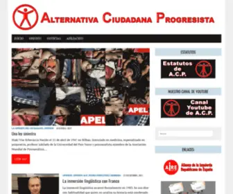 Alternativaciudadana.es(Alternativa Ciudadana Progresista) Screenshot