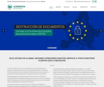 Alternativaecologica.com(Alternativa Ecológica) Screenshot