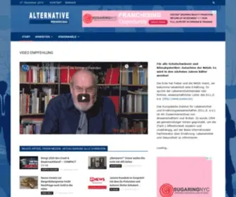 Alternative-Presseschau.com(Alternative Presseschau) Screenshot